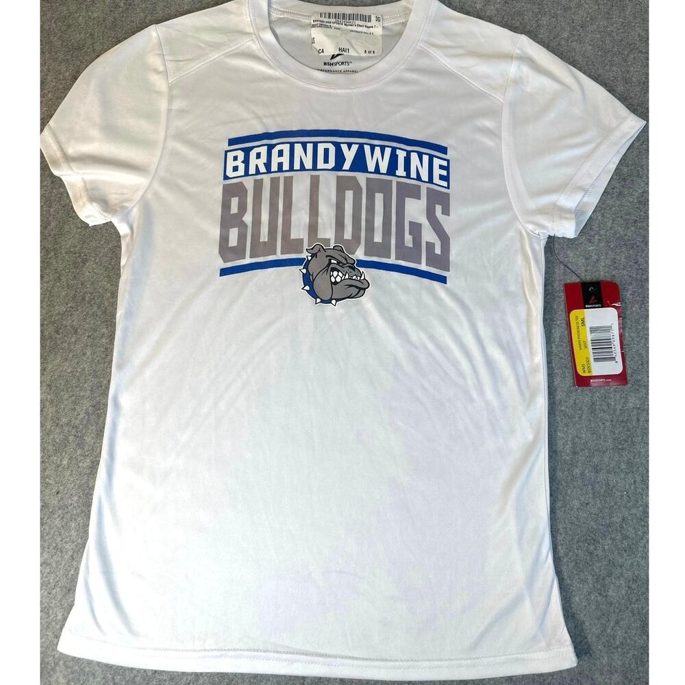Brandy Wine Bulldogs Shirt, by BSNSports
Shirt sleeve womens S brand new w/tags